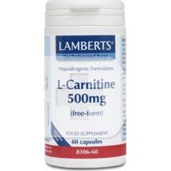 Lamberts L-carnitine 500mg 60caps
