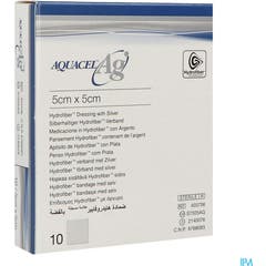 Convatec Aquacel AG Pansement 5x5cm 10unts