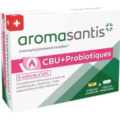Aromasantis Cbu + Probiotiques 24+6caps