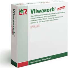 Pansement haute absorption Vliwasorb Pro 12.5cmx12.5cm 10 pièces