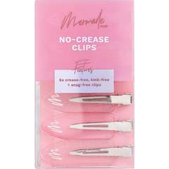 Mermade No Crease Clips Pink 6uts