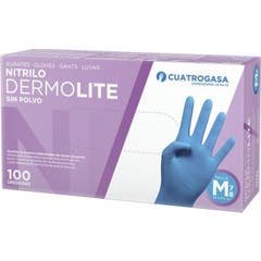 Cuatrogasa Gants Nitrile Sans Poudre Taille XL 100uts