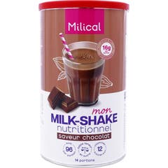 Milical Hyperproteiné Poudre pour MilkShake Chocolat 14 portions