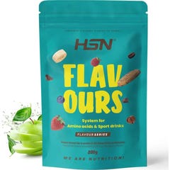 HSN Saborizante en Polvo para Aminoácidos y Bebidas Deportivas Manzana 200g