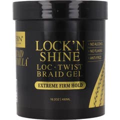 Ebin New York Braid Formula Lock'n Shine Gel 480ml