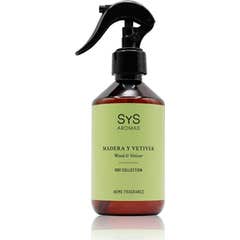 SYS Spray désodorisant Bois et Vétiver 300 ml