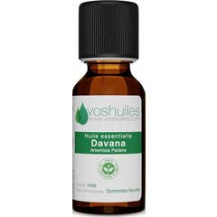 Voshuiles Huile Essentielle Davana Artemisia Pallens 2 ml