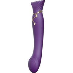 Zolo Queen G-Spot Pulse Wave Vibe Pourpre 1ut