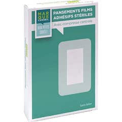 Marque Conseil Pansement Film 5x7cm 5uts