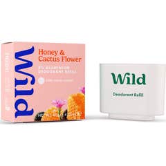 Wild Déodorant Naturel Recharge Miel Fleur de Cactus 40 gr
