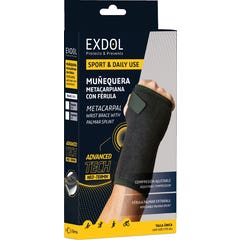 Exdol Metacarpal Poignet Néoprène Splint gauche 1 pc