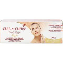 Crème dépilatoire Ciccarelli pour le visage et les parties délicates 50ml