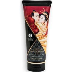 Shunga Crème de massage 200ml Fraise/vi
