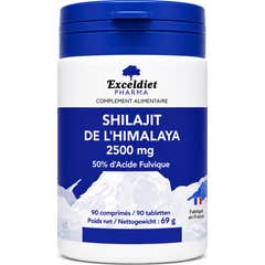 Exceldiet Pharma Shilajit de L'Himalaya 90 Comprimés