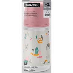 Suavinex Physio Silic Bottle Sx Pro M +3M 270ml