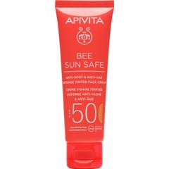 Apivita Bee Sun Safe Soin Anti-Rides Teinté SPF50  50 ml