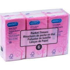 Alvita papier mouchoir en papier 6 Unités