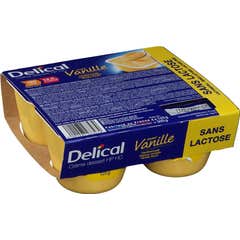 Delical Crème Vanille 4x125g