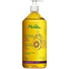Melvita shampoing familial extra-doux Figue Kiwi 1 litre