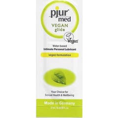 Pjur Med Vegan Glide Lubricant Lubrifiant à Base d'Eau 2ml