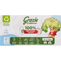 Grazie Natural Mouchoirs en boîte 80 feuilles 80 unités