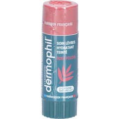 Dermophil Stick Lèvres Soin Teinté Rose Poudré 4g