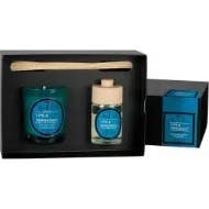 Cerabella Setperf7 Bougie + Mikado Citron vert Menthe 23x16,6x8,3cm
