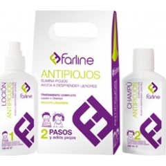 Farline Lotion anti-poux 100ml + shampooing 100ml