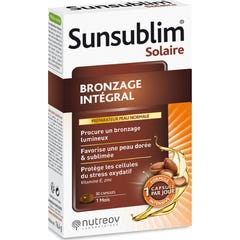 Nutreov Sunsublim Bronzage Intégral Hydratant 30 Capsules