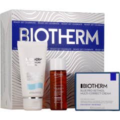 Biotherm Coffret Blue Pro-Retinol + Lait + Total Renew Oil