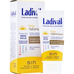 Ladival™ Peaux méditerranéennes SPF20+ émulsion visage 50ml