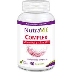 NutraVit Complex Vitaminas y Minerales 90comp