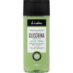 Lida Savon 100% Naturel Glycérine et Aloe Vera 600ml