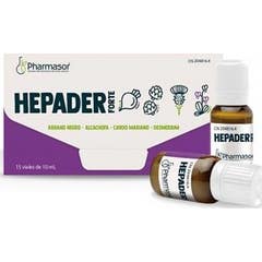 Pharmasor Hépader Forte Flacons 15x10ml