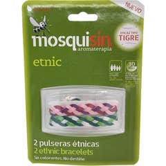 Mosquisin Kit Pulseiras Aromáticas Etnic 2 Unidades