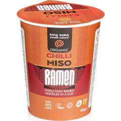 King Soba Coupe Ramen Miso Chili Sans Gluten 85g