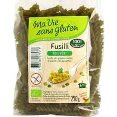 Ma Vie Sans Gluten Fusilli aux Pois Verts Bio 250g