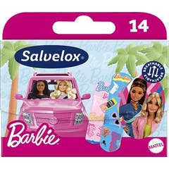 Salvelox Barbie Pansements Adhésifs 14 uts