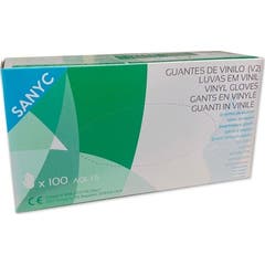 Sanyc Gants Vinyle Newmark Sans Poudre Taille Petite 100uts