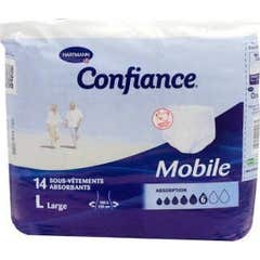 Hartmann Confiance Mobile 6 Gouttes L 14 Sous-Vêtements Absorbants