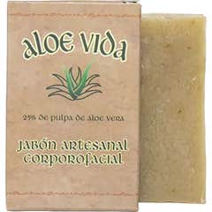 Aloe Vida Jabón Artesanal Corporofacial 100g