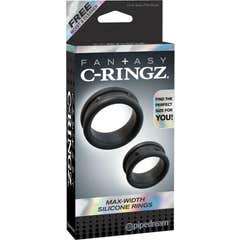 Fantasy C-Ringz Max Widht Anneau en silicone 2 pièces