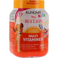 Eunova Kids El Rey León Multivitamínico 60 Gummies