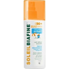 Soleilbiafine Lait Spray Solaire Enfants SPF50+ 200ml