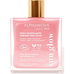Alphanova Daily Sun Sublime Glittering Oil Pink Glow 50 ml