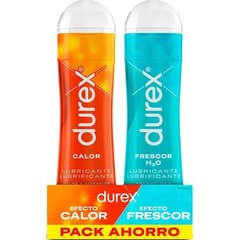 Durex Pack Lubrifiant Chaleur + Fraîcheur H2O 2x50ml Durex Pack Lubrifiant Chaleur + Fraîcheur H2O 2x50ml