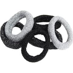 Koh-I-Noor Elástico Negro Gris 6uds