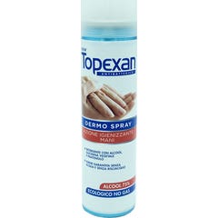 Topexan Dermo Spray Mains avec Alcool 75 Sans Gaz 90ml