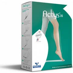 Actys 35 Chaussette Classe 3 Pied Ouvert Naturel T4N 1 Paire