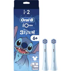Oral-B I O Kids Disney Stitch Têtes de Brosse à Dents Électrique 2 unités